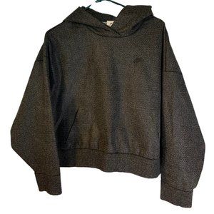 Nike Forward Hoodie Size L Women's Therma Fit Adv Tech Pack Dark Gray Pockets